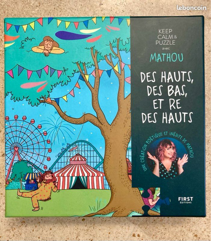 Puzzle 500 pièces Des hauts, des bas et des re hauts (image 1)