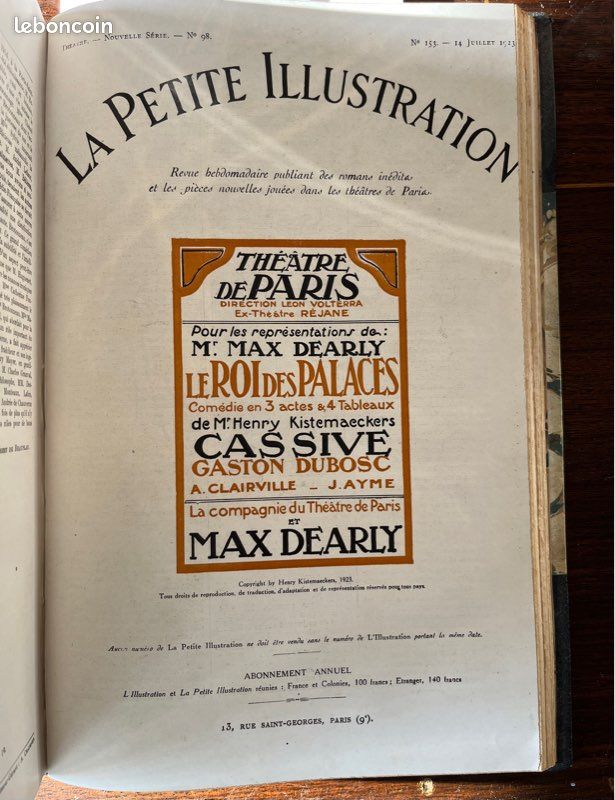 La petite illustration : romans et théâtre (image 12)