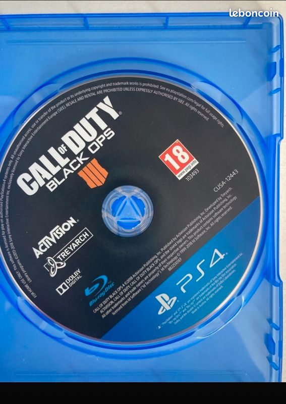 Jeu call of duty ps4 (image 2)