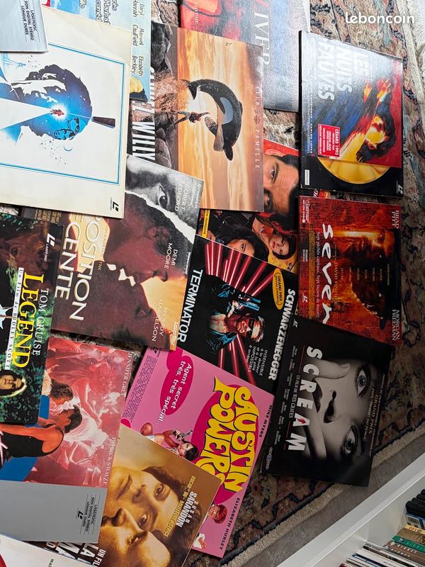 Films laserdiscs (lot de 41) ou à l'unité (image 1)