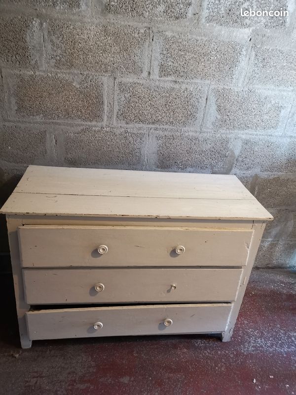 Commode ancienne bois (image 2)