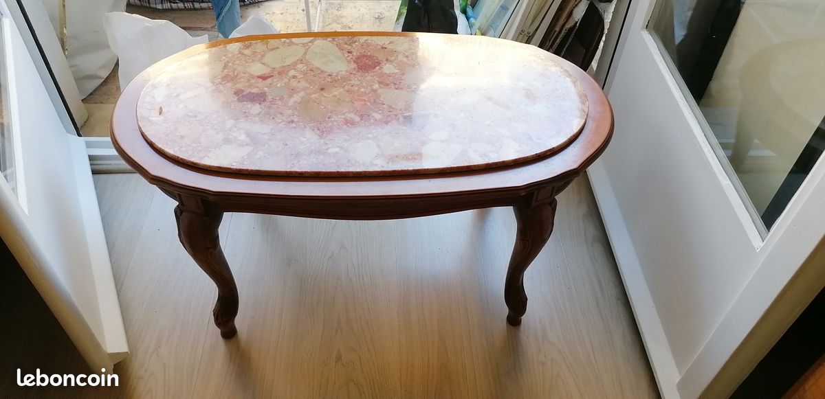 Table basse en marbre (image 2)
