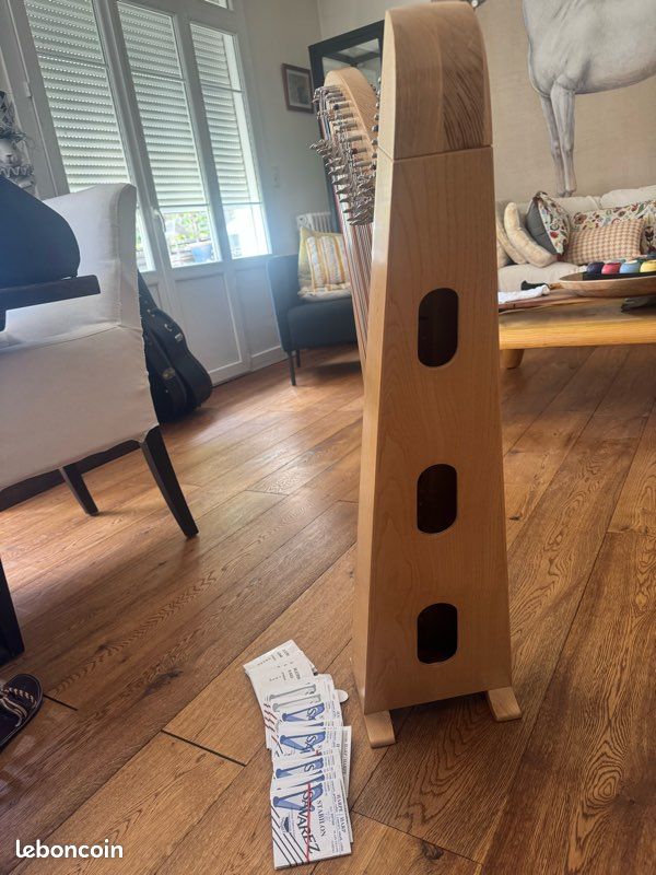 Harpe celtique 29 cordes avec housse très bon état (image 5)