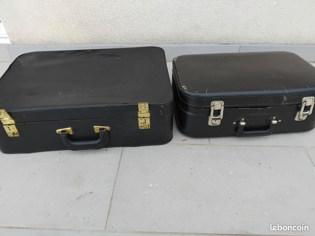 Valise en cuir vintage (image 2)
