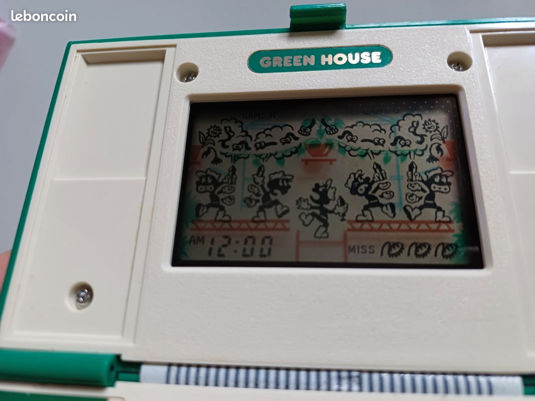 Jeu électronique game and watch de Nintendo Greenhouse Consoles