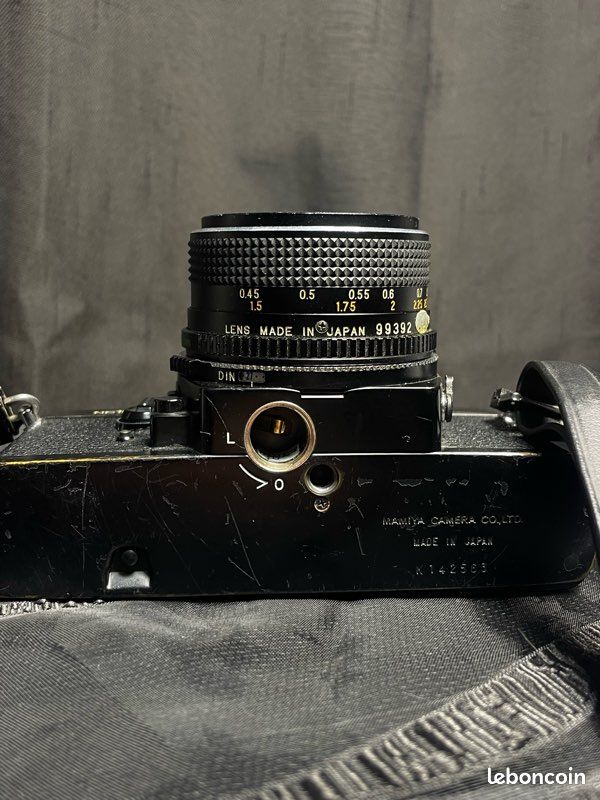 Appareil Photo Reflex Mamiya NC1000 Avec Objectif 50mm F/1.7 - Argentique 35mm Manuel, Bon état