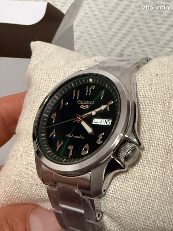 Seiko dial Arabic Green (image 9)