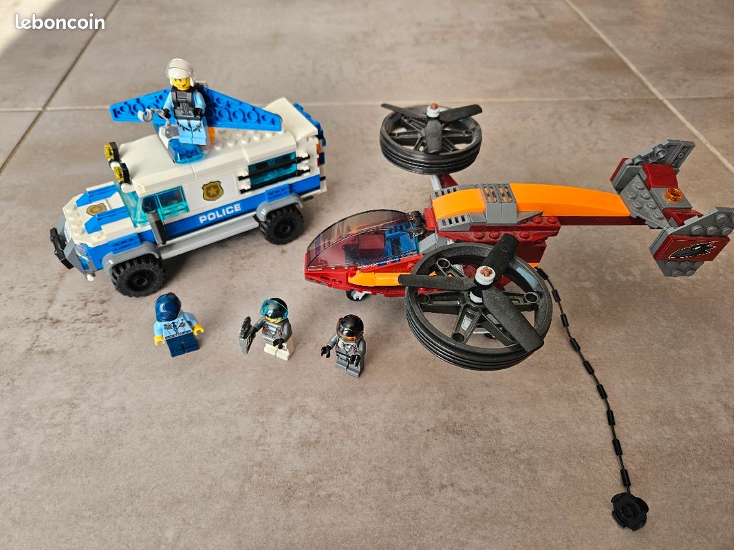 Lego Sets Lego 60209 Sky Police Diamond Heist Lego 60209 City Sky