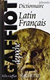 Dictionnaire latin français (image 1)