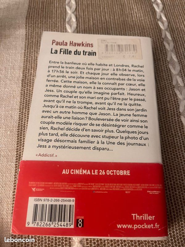 La Fille du train – Paula Hawkins – NEUF avec étiquette – Thriller (image 2)