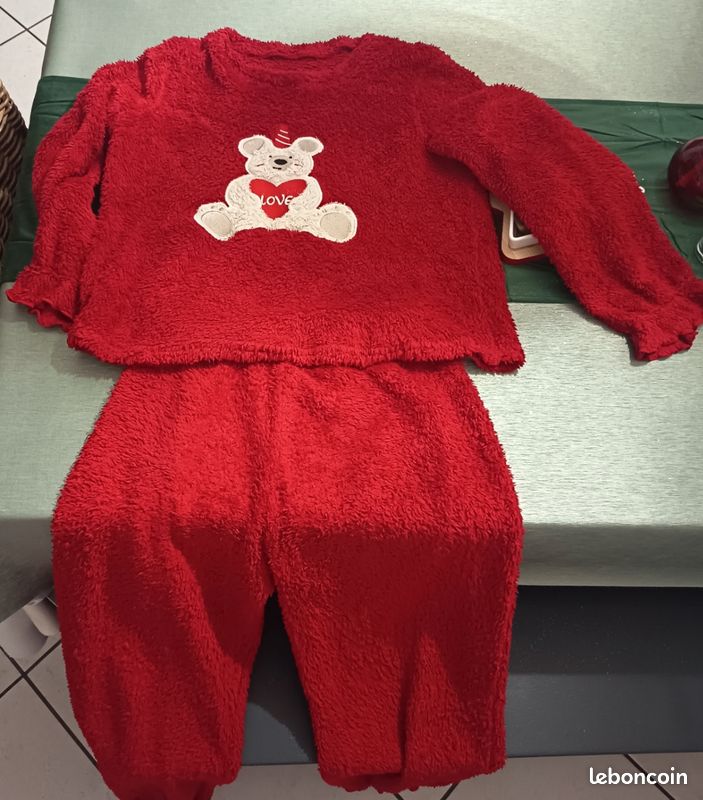 Pyjama chaud 2 pièces (image 2)