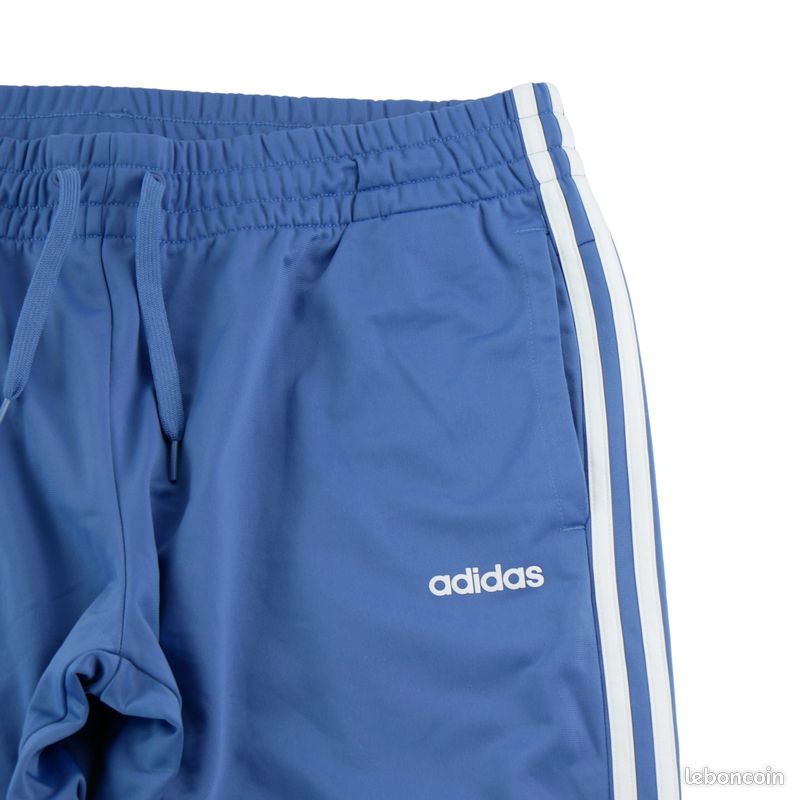 Adidas Jogging Essentials 3-Stripes Tricot Pants Femme Taille XL Bleu #QWE3630 (image 3)