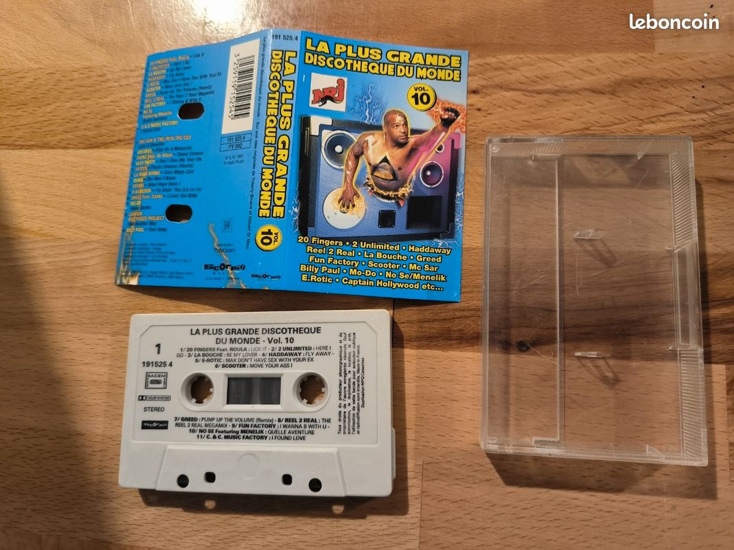 2 K7 AUDIO "La Plus Grande Discothèque Du Monde" (image 4)
