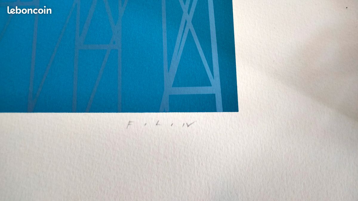 Vend Lithographie FILIIV (image 4)