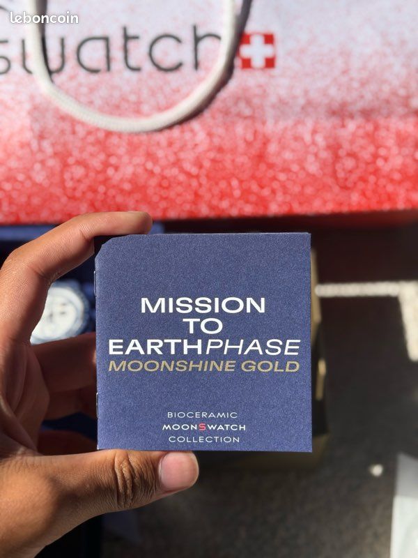 Swatch MISSION TO EARTHPHASE - MOONSHINE GOLD (image 7)