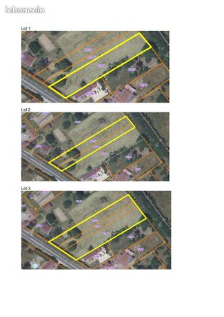 Terrain 2351 m² Fléré-la-Rivière