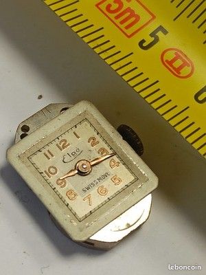 Montre Bracelet Femme ELGE Mécanique Vintage - Plaqué Or - état Correct
