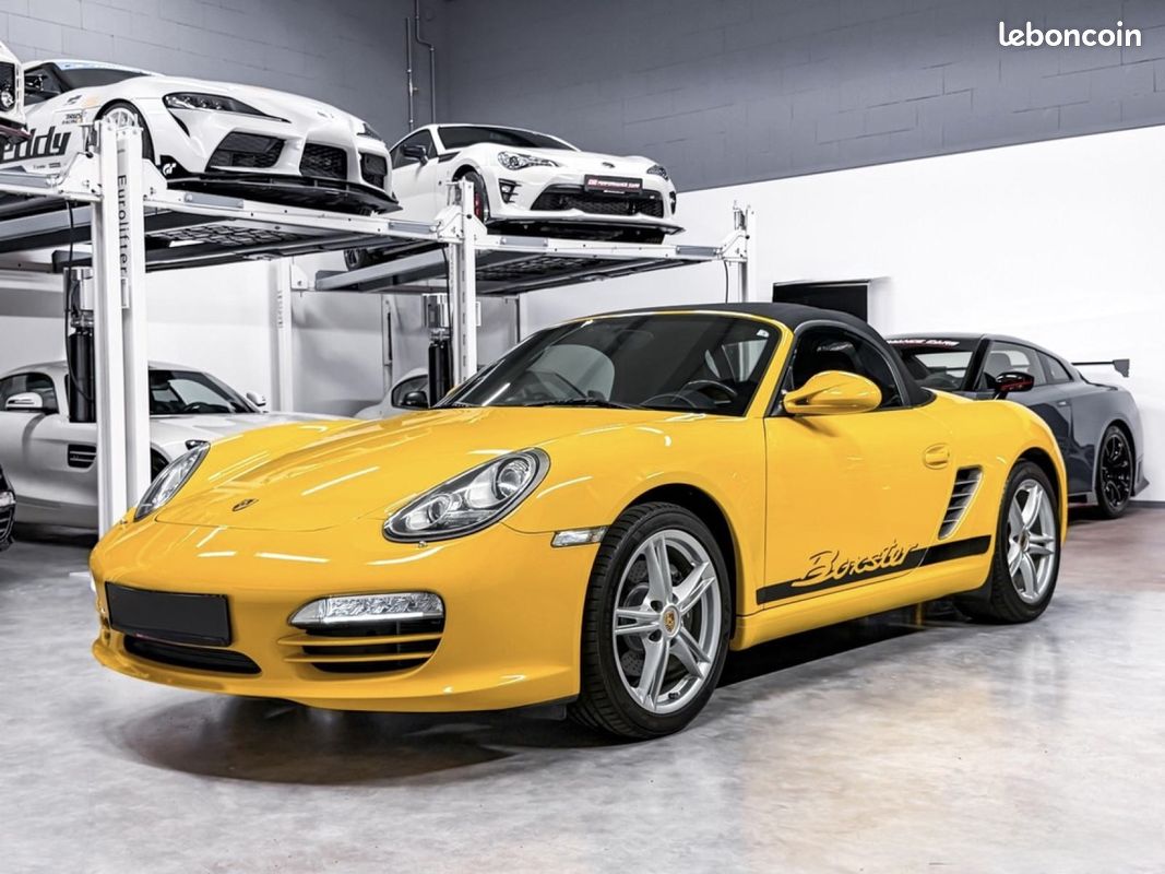 Porsche Boxster 987 2.9 PDK 255 ch Sport Chrono + Yellow speed + Sportdesign (image 8)