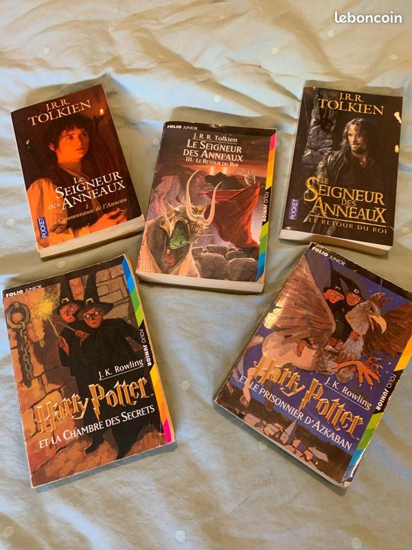 Livres Harry Potter et LOTR Livres