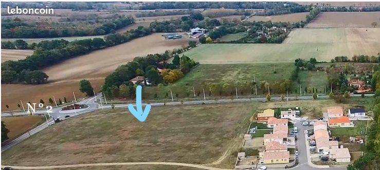 Terrain 547 m² · à Lasserre-Pradère · 89 000 €