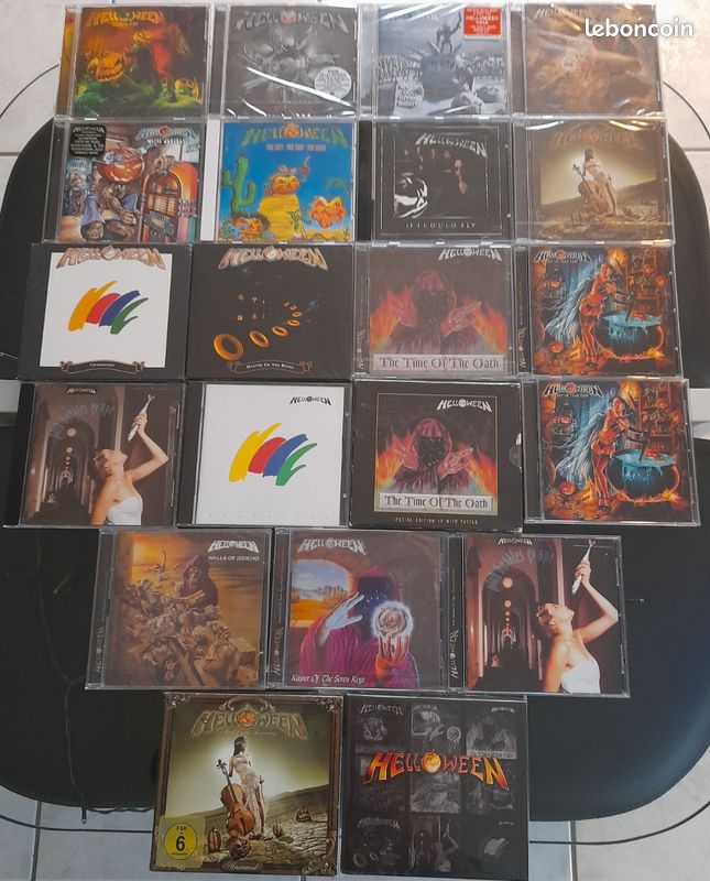 12 VINYLES + 25 CD & 4 DVD/BLU-RAY du groupe HELLOWEEN (image 5)