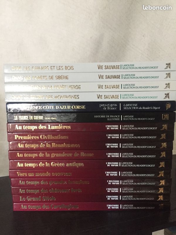 Collection LAROUSSE " L'HISTOIRE DU MONDE" (image 1)