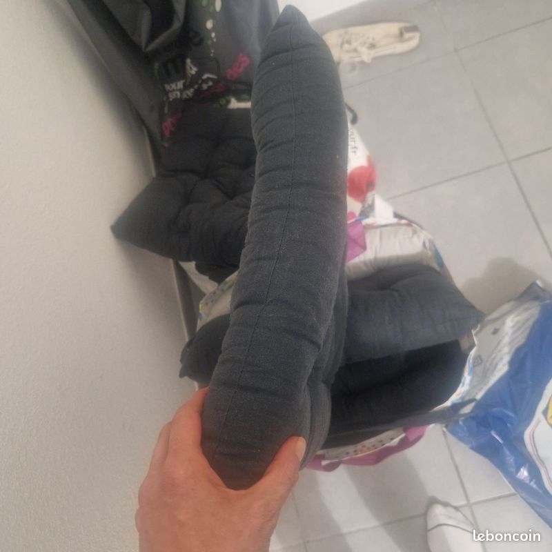 Coussin de chaise noir x6 (image 2)