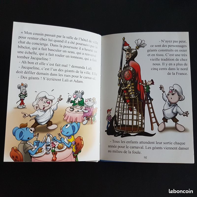 Livre LA PETITE SOURIS AU CARNAVAL éditions Rosebois (image 3)
