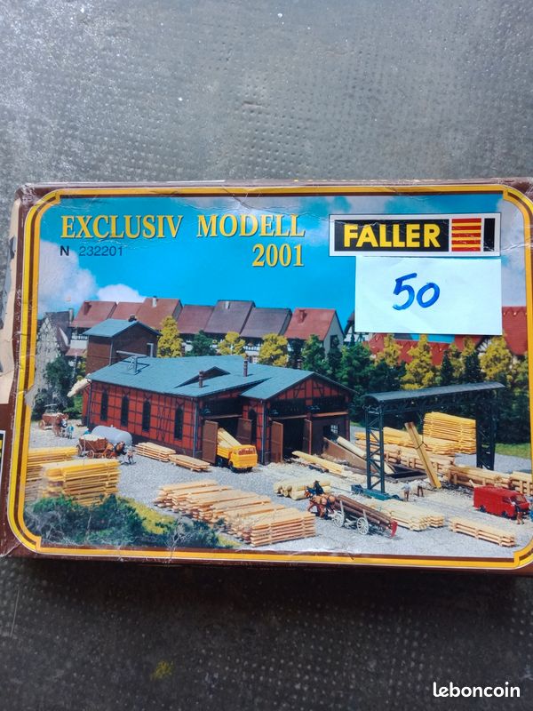 FALLER 282718 3 quais de gare kit Z - Lokschuppen Berlinski