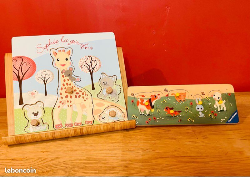 Lots de puzzles en bois (image 1)