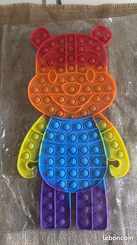 Grand ourson bear pop it 40 cm neuf (image 1)