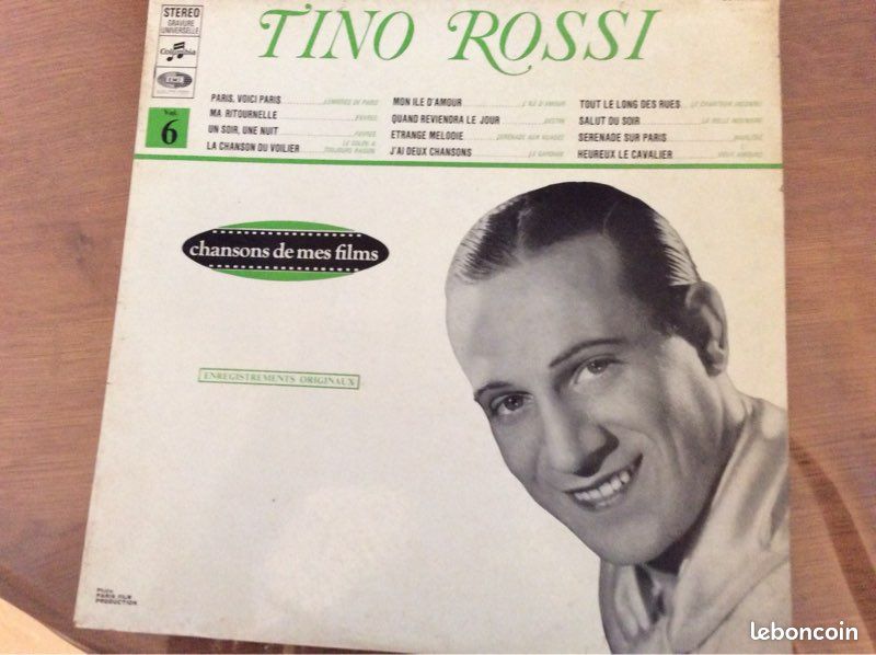 Vinyl Tino Rossi (image 1)