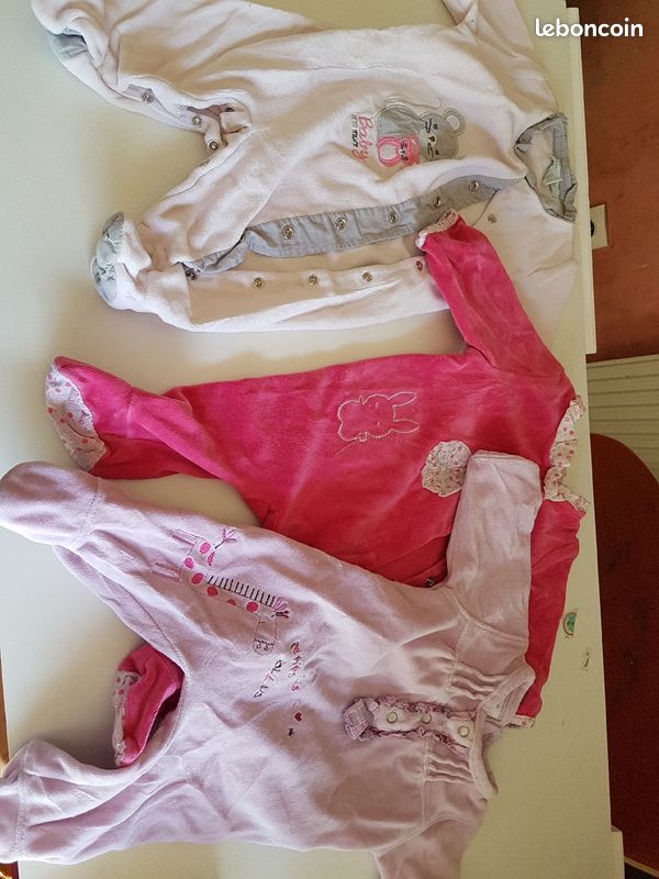 Pyjamas chauds et mi-saison 3 mois (image 1)