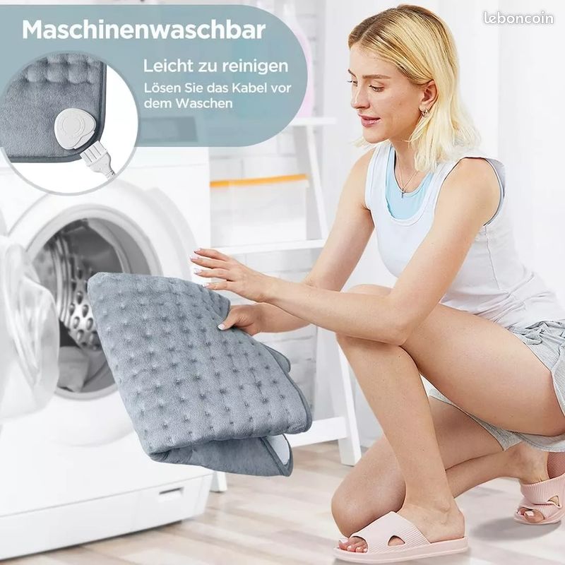 Couverture chauffant e- Avec arrêt automatique - 6 niveaux de température.- TOUT NEUF (image 2)