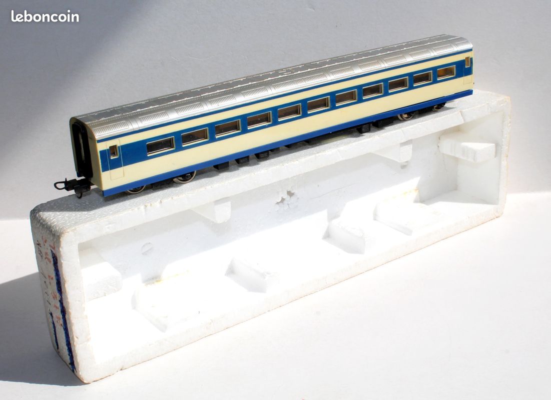 Tres rare lima ho n° 9126 voiture voyageur  iaj  the overland, first v & sar, train - Collection