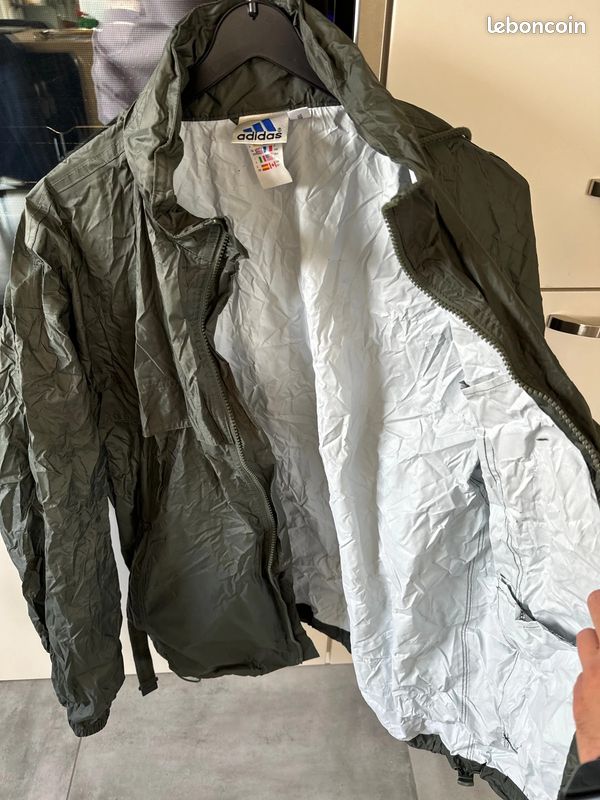 K-Way veste de pluie Adidas Vintage Taille M (image 7)