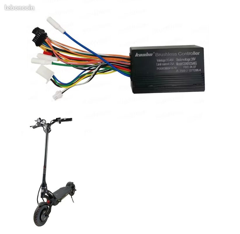 Contrôleur 48V 25A, 500W, 800W pour Trottinette Kaabo Mantis K800 et GT et Kaabo Mantis 8 / 10 Trottinette Skywalker et Mantis - Kaabo (image 1)