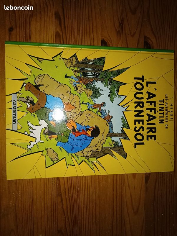 BD Tintin l'affaire tournesol (image 1)