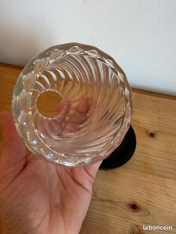 LARGE Vase en verre d'art de Murano Ercole Barovier Poignées à bulles contrôlées