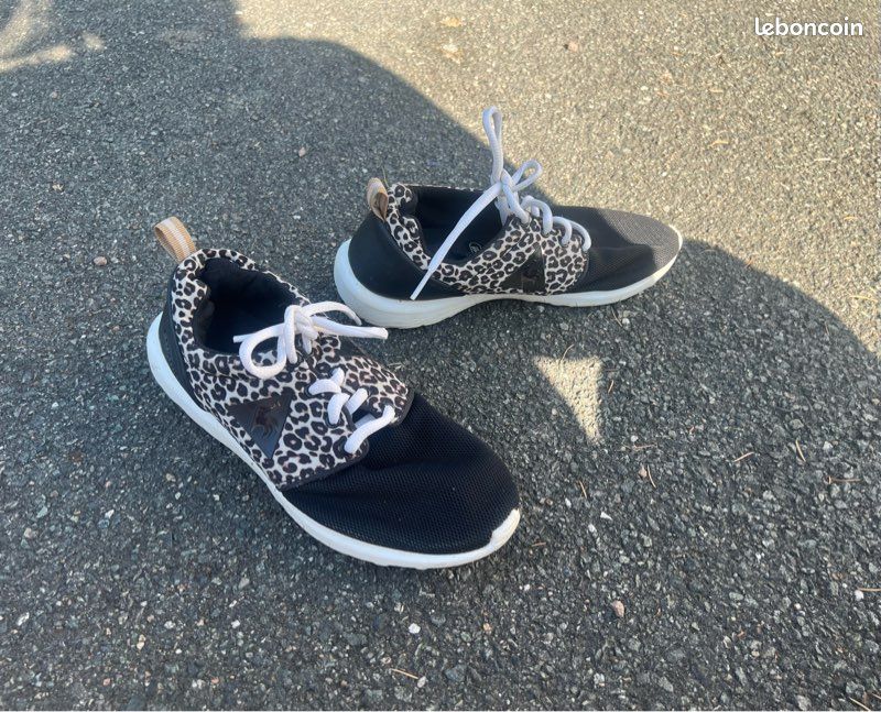 Chaussure Le Coq Sportif Cholet Basket Le Coq Sportif Léopard