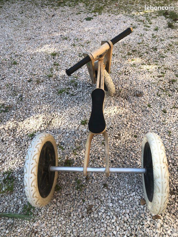 Draisiene tricycle en bois (image 2)