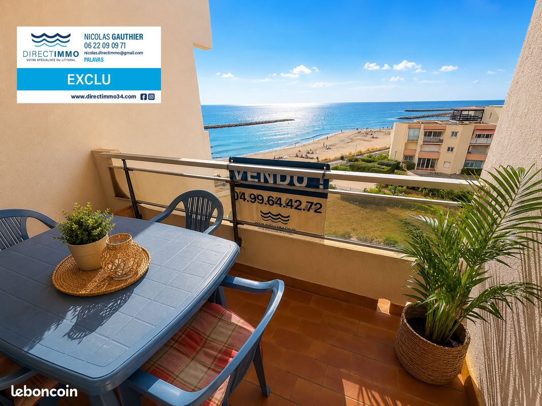 Appartement 1 pièce 26 m² · à Palavas-les-Flots · 26 m² · 199 900 €