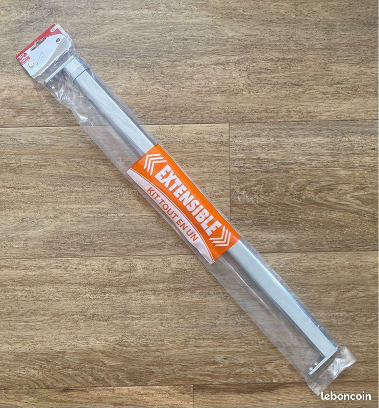Tube de penderie extensible 60-100cm Neuf (image 2)