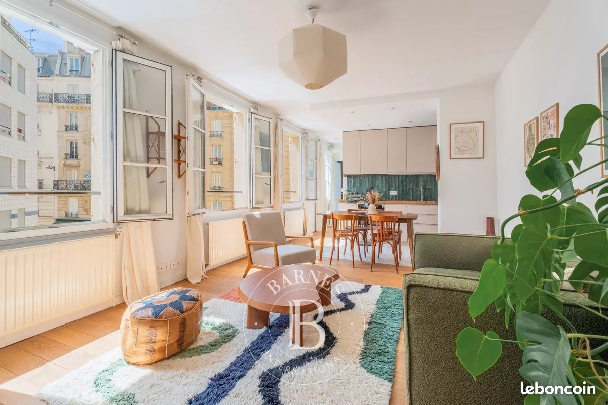 Appartement 3 pièces 46 m² · à Paris · 46 m² · 580 000 €