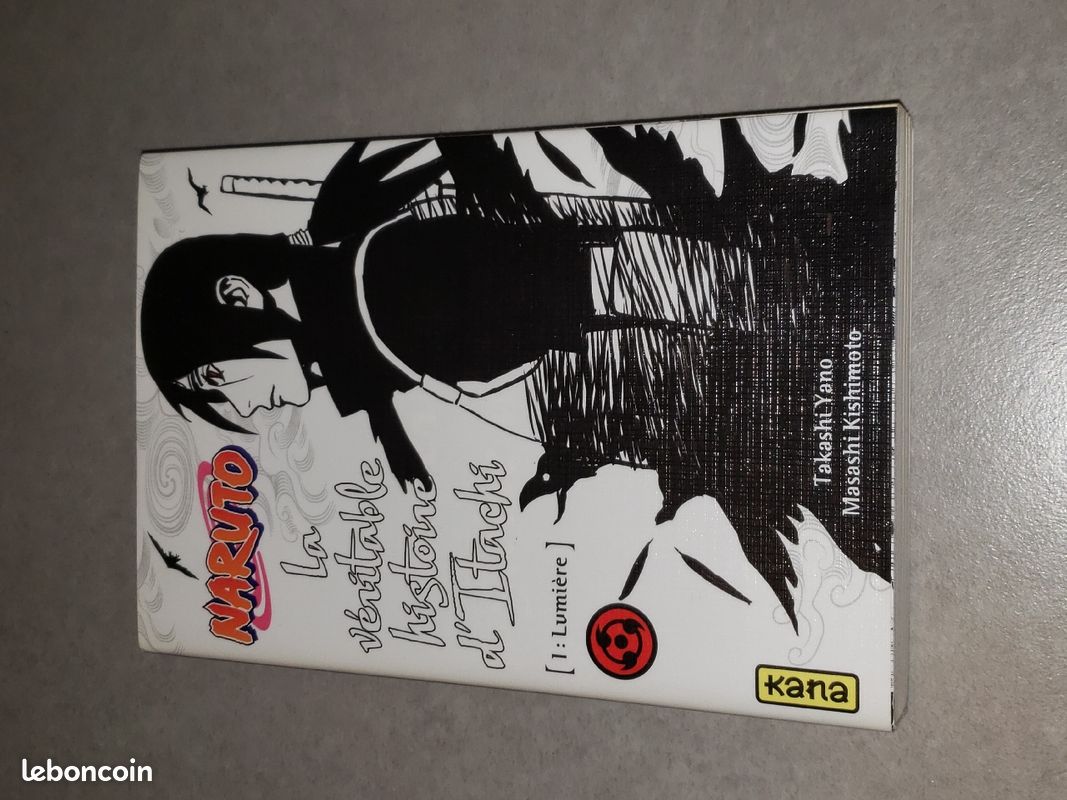 Roman Naruto : la véritable histoire d'Itachi . 1 : Lumière . Édition kana . ( Complète le manga Naruto ) (image 1)