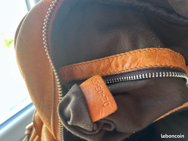 Sac à main Chloé en cuir camel (image 10)