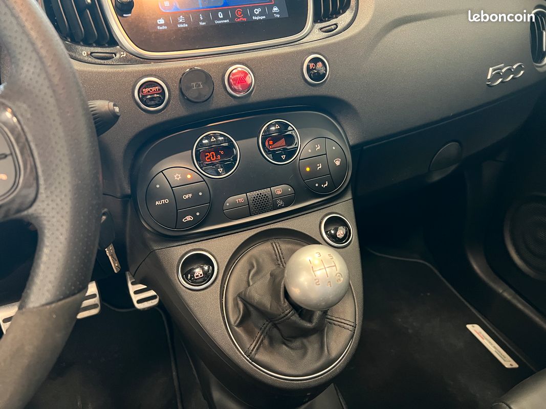 Abarth Fiat 595 Competizione 180cv BVM5 / Ligne Monza / Beats / En Stock / Suivi complet / Rien à prévoir / Pas de Malus / Immat France (image 12)