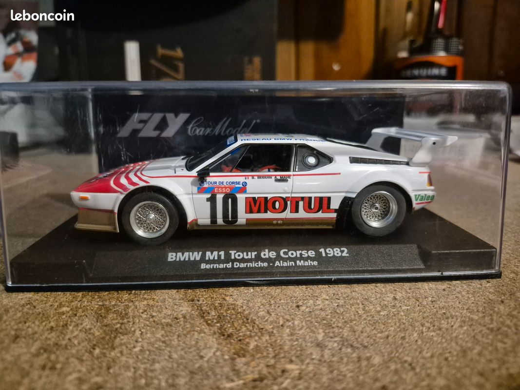 BMW M1 MOTUL Tour De Corse 1982 - Miniature Quartzo 1/43 Neuve Sous Blister