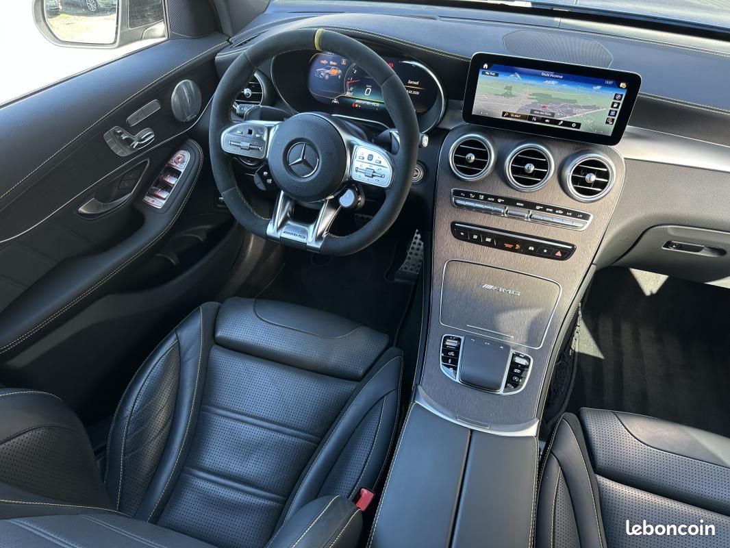 Mercedes Classe GLC coupe 63 S 4.0 V8 BITURBO 510 CH 4MATIC+ / 63S IMMAT FRANCE SUIVI COMPLET MER... (image 18)