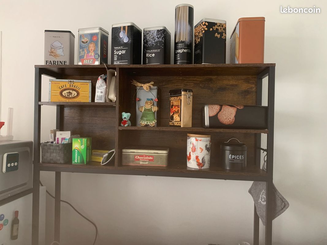 Meuble de rangement cuisine style industriel (image 3)